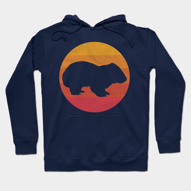 Vintage Wombat Hoodie by ChadPill